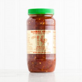 Sambal Oelek Ground Fresh Chili Paste, 18 oz.