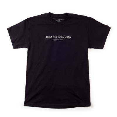 DEAN & DELUCA New York Men's Black Short Sleeve Shirt-LG